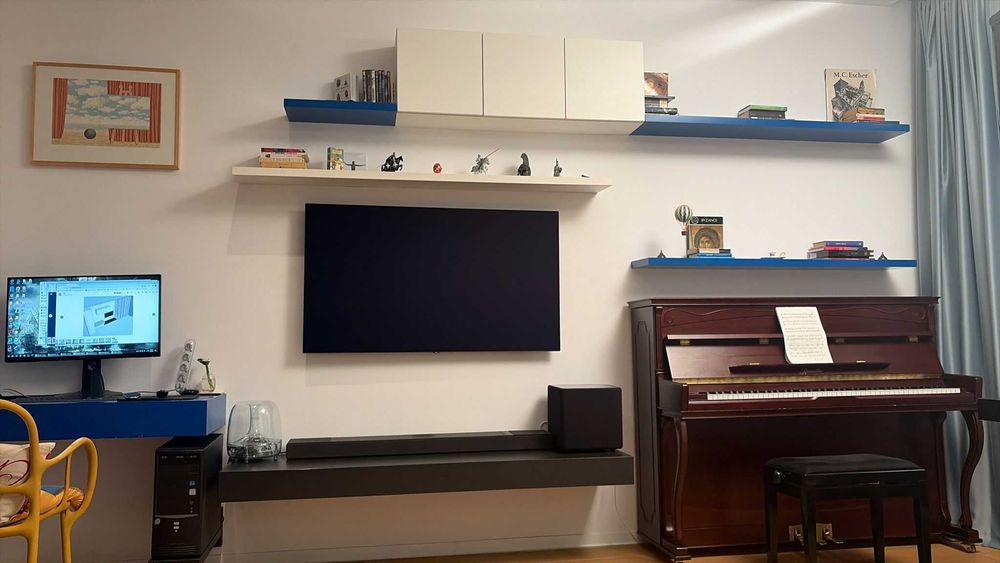 polite rafturi birou mdf