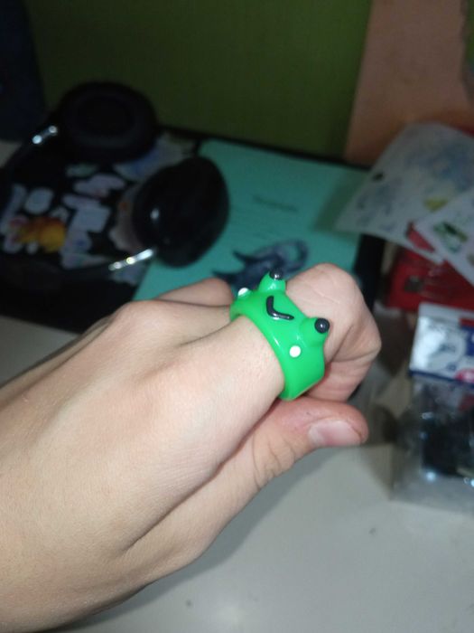 кольцо лягушка, новое