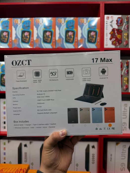 Планшет OZCT 17 Pro Max