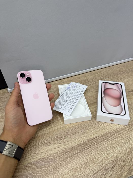 Iphone 15 128 гб 100% 3 цикл