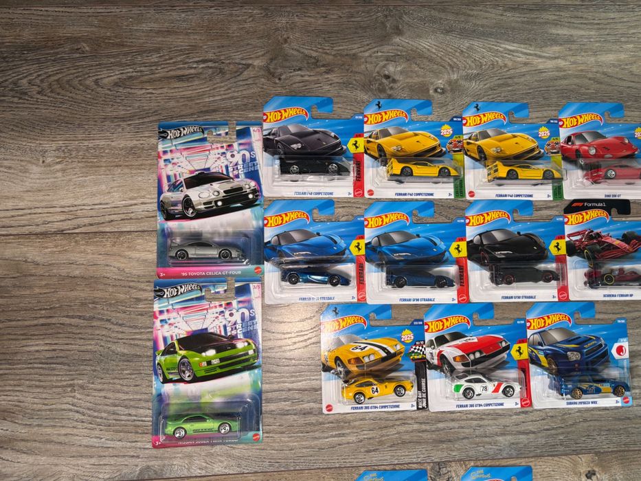 НОВО 25.07!Hot wheels rlc, hot wheels premium,Ferrari Tarmac works