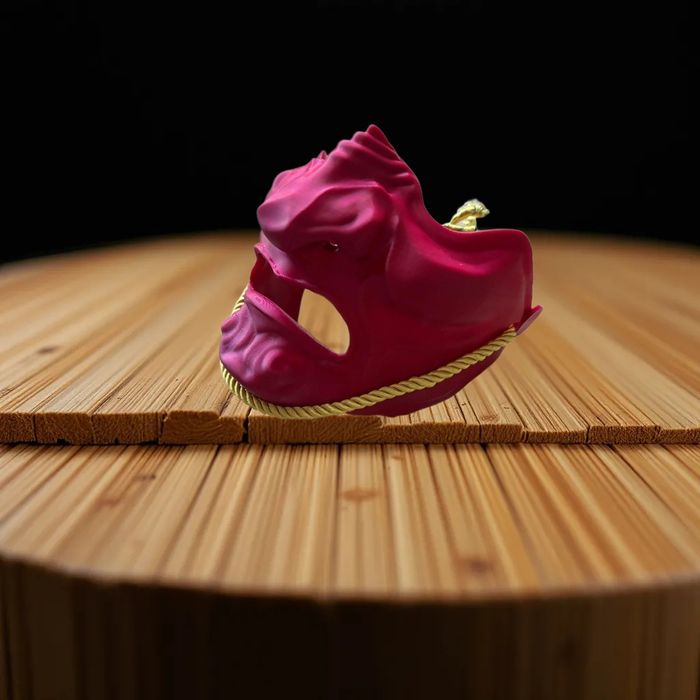 Японска самурай маска Менпо menpo mask mempo