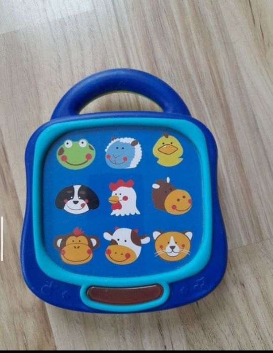 laptop jucarie sunete animale instrumente muzicale bebe isimagical