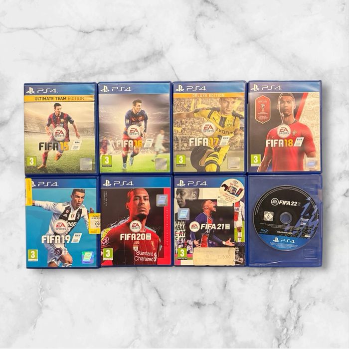 Pachet 8 Jocuri FIFA PS4/PS5