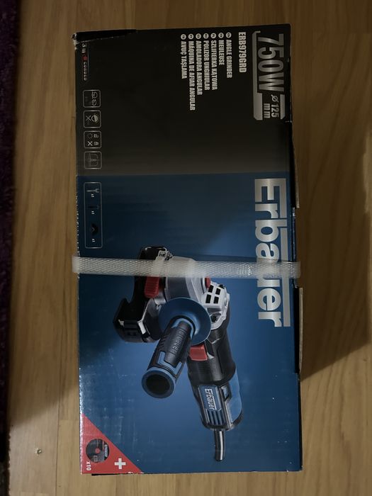 Polizor unghiular Erbauer ERB979GRD, 750 W