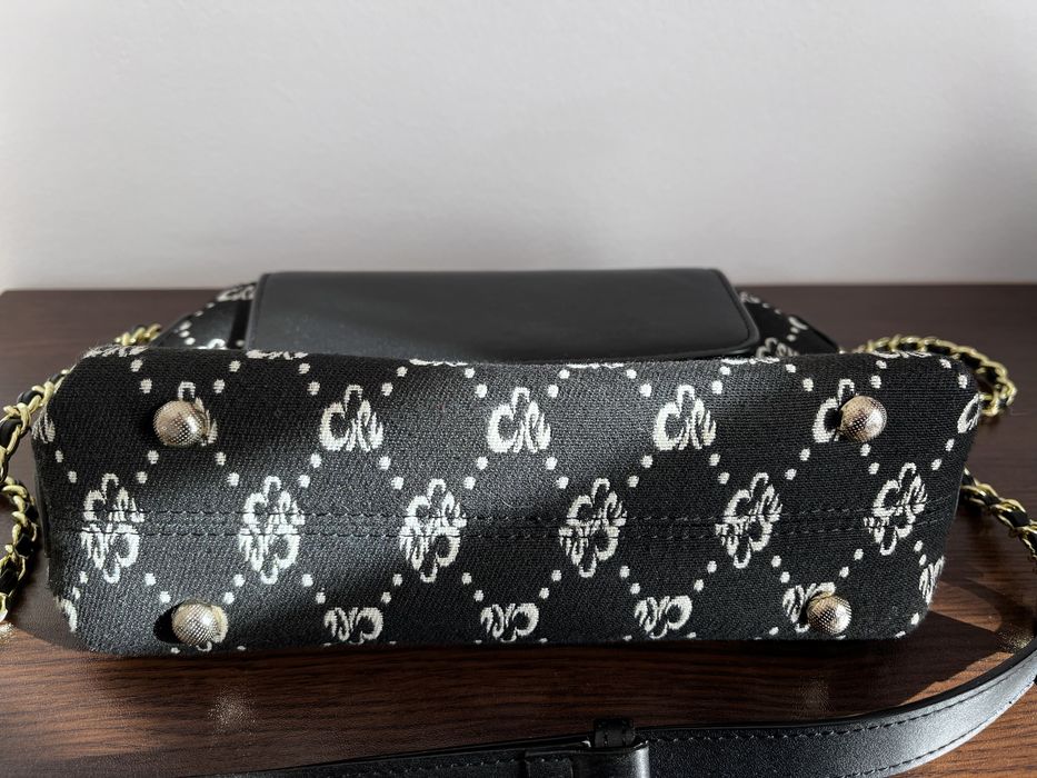 Ciel чанта от естествена кожа и плат