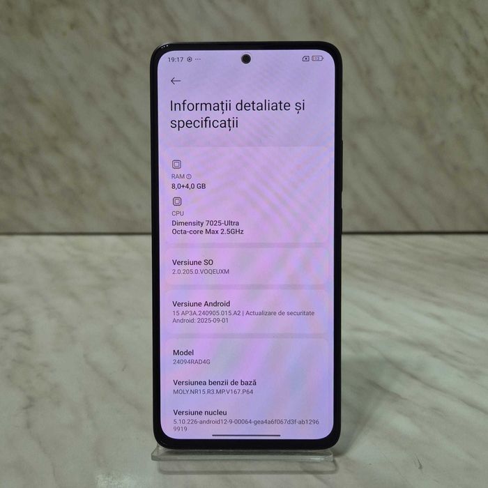 Telefon Redmi Note 14 5G 256gb cu 8gb Negru  Zeus Amanet Rahova 34101