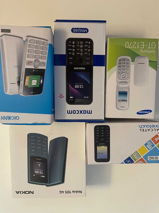 Telefon cu taste sigilat - dual SIM - ideal pentru persoane in varsta