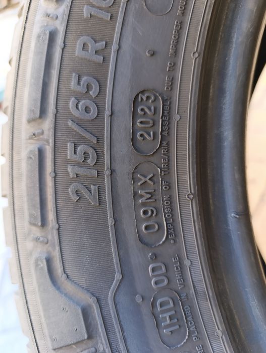 Летни гуми Michelin 215/65/16 C dot 2023