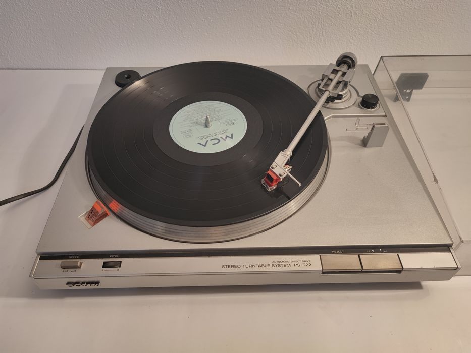 Pick up Sony PS T22 automatic direct drive Doza Sony XL 15A