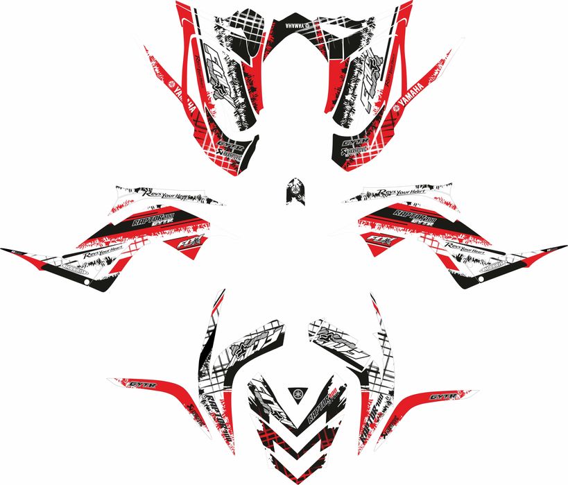 Стикери, лепенки ,графики за мотори и атв Yamaha ,KTM  CAN-AM Kawazaki