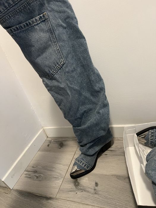 Cizme dama jeans celine