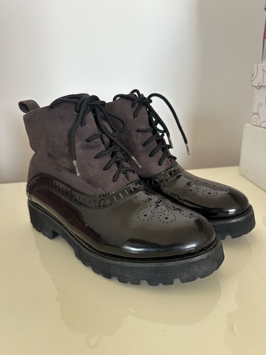 Туфли на каблуках, ботинка весенняя