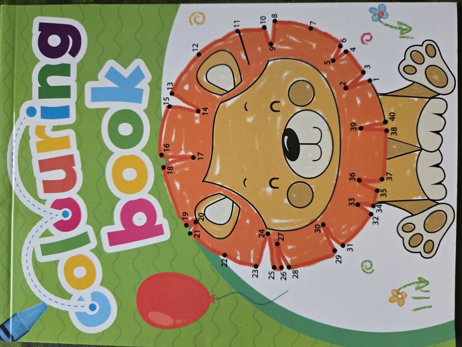 Carti "Coloram si citim" (litere si cifre) si colorat pe numere