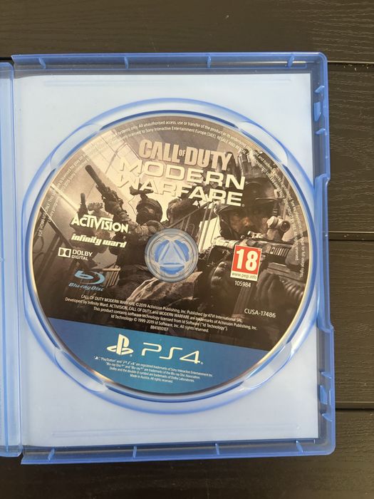 Call of duty modern warfare PS4