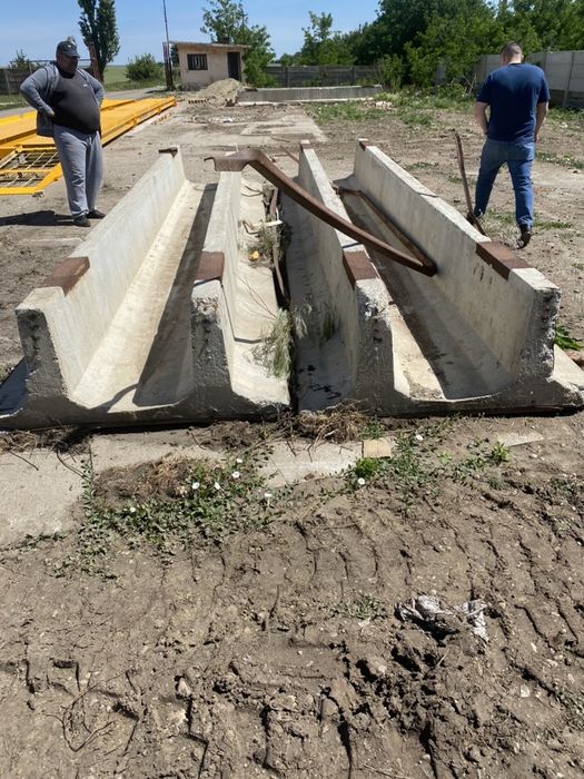 Traversa din beton pentru pod