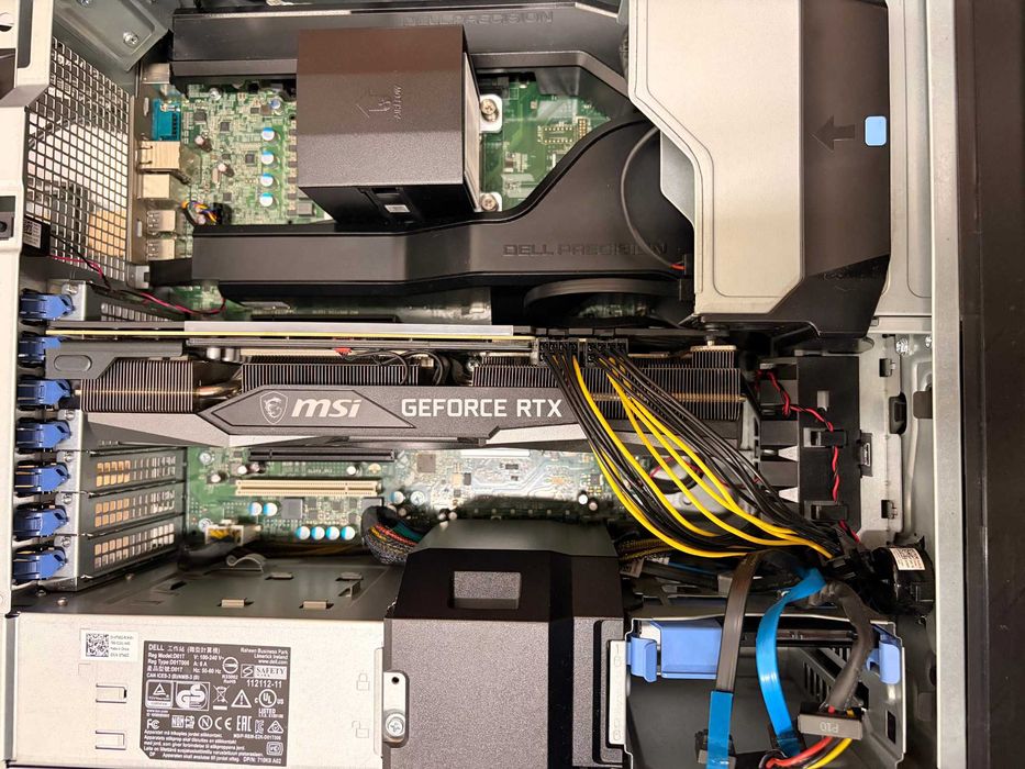 Dell T5810 Xeon E5-2699 v3 18 ядра, 32GB DDR4, MSI 3070 RTX 8GB GDDR6