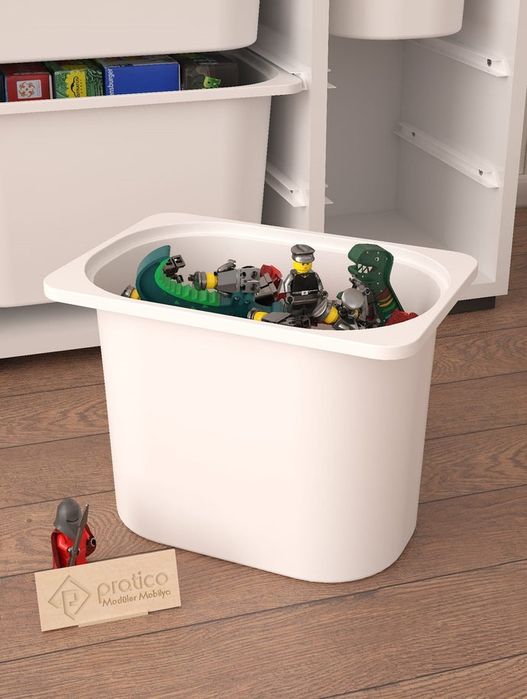 Шкаф, Етажерка за съхранение с 12 кошници