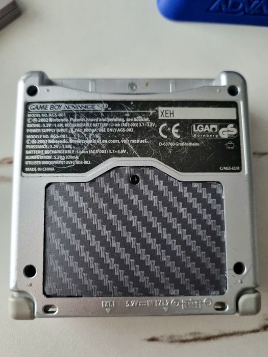 GameBoy Advance SP + The lion king + stand