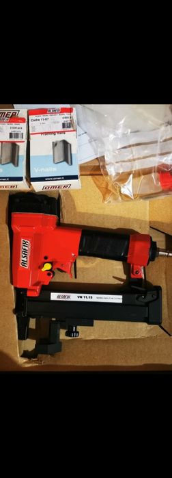 Capsator pneumatic, pentru rame, Alsafix VN11.15 Nefolosit