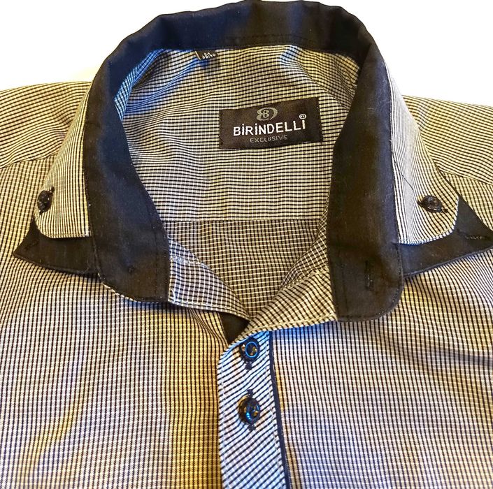 Мъжка риза с къс ръкав, размер М