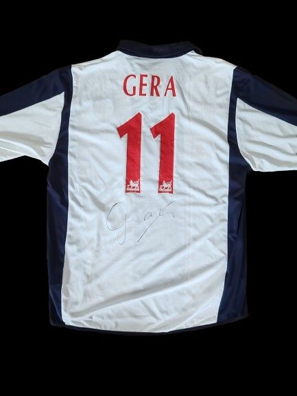Tricou West BROMICH-ZOLTAN GERA Premier League semnat oficial
