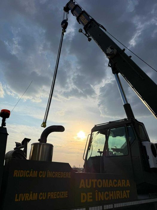 Inchiriez automacara Liebherr 40 T, auto macara Gorj, Tg Jiu