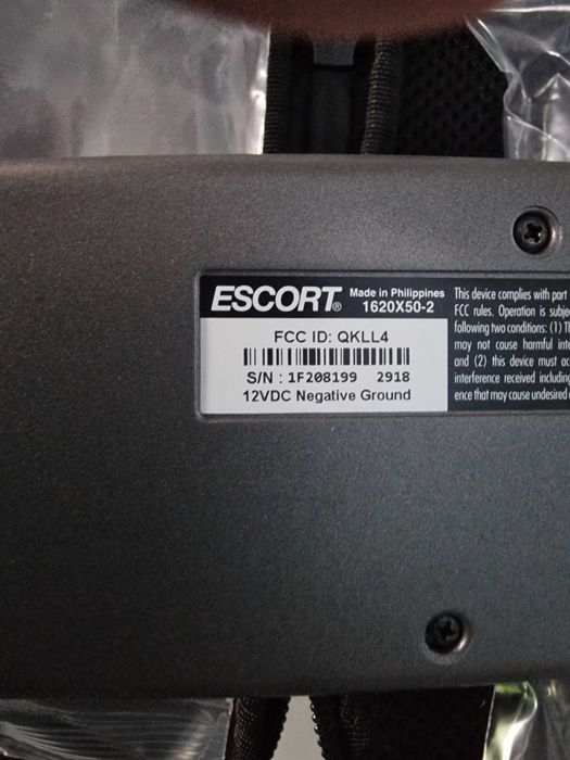 detector radar escort   8500x50 nou sigilat