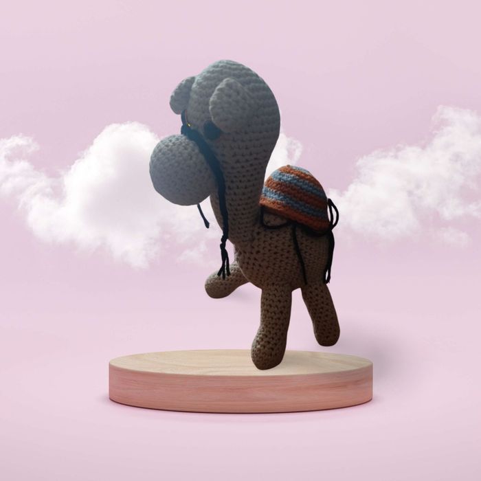 вязанный верблюд