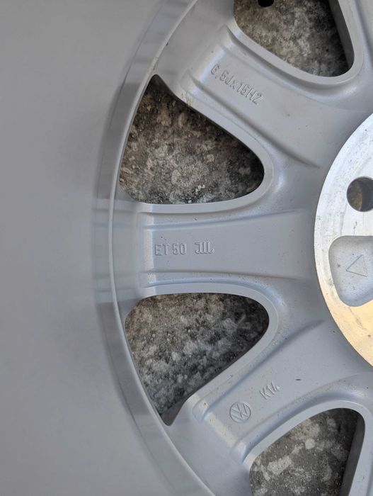Авариен комплект гума патерица пълноразмерна с инструменти за VW/SKODA/SEAT 195/65/15" 6.5J ET 50 нови