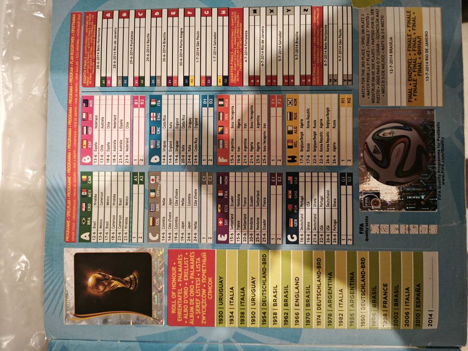 Album 2014 Panini