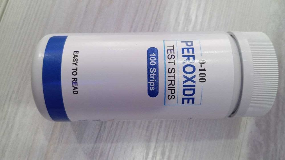 Тест-полоски на определение параметра Перекись водорода