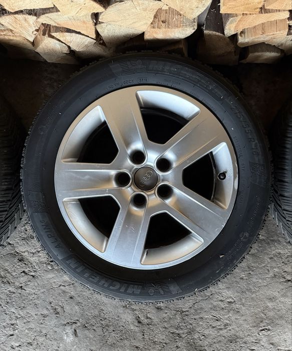 215/55/16 джанти с гуми за Audi