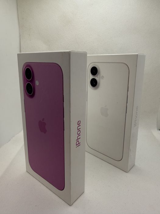 iPhone 16 128GB Pink/White/ Sigilat/ Garantie 1 an/  Liber de retea