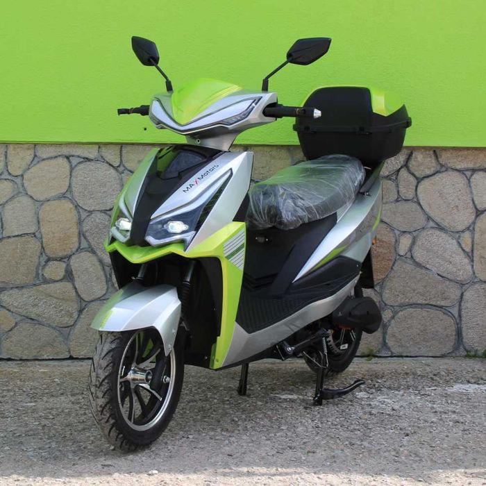 Електрически скутер MaxMotors Power G 3000W Green/Gray