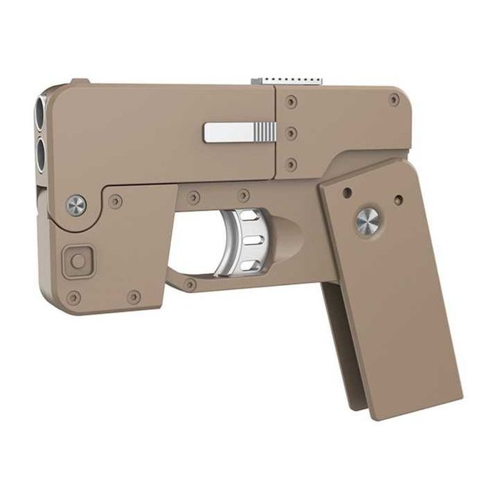 Pistol Tranformabil in Telefon cu 10 Cartuse din Cauciuc