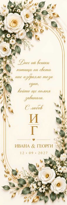 Свадбено платно-пътека