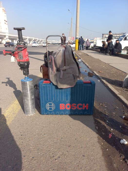 Алмазный каронкада тешиш Алмазный резкада кесиш Перфораторда бетон буз