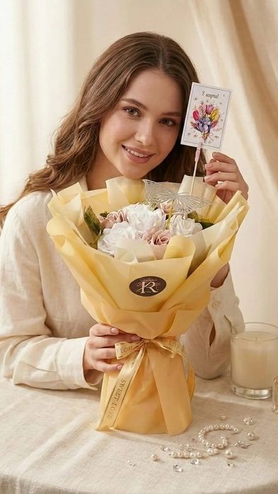 8-Марта. Подарок. Букеты