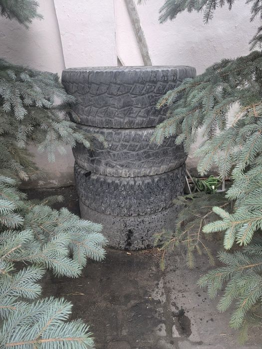 Шины с диска на джип