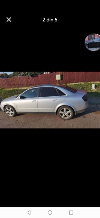 Vând audi a 4 b6 , 1.9 awx 131 cp în stare perfectă de functionare