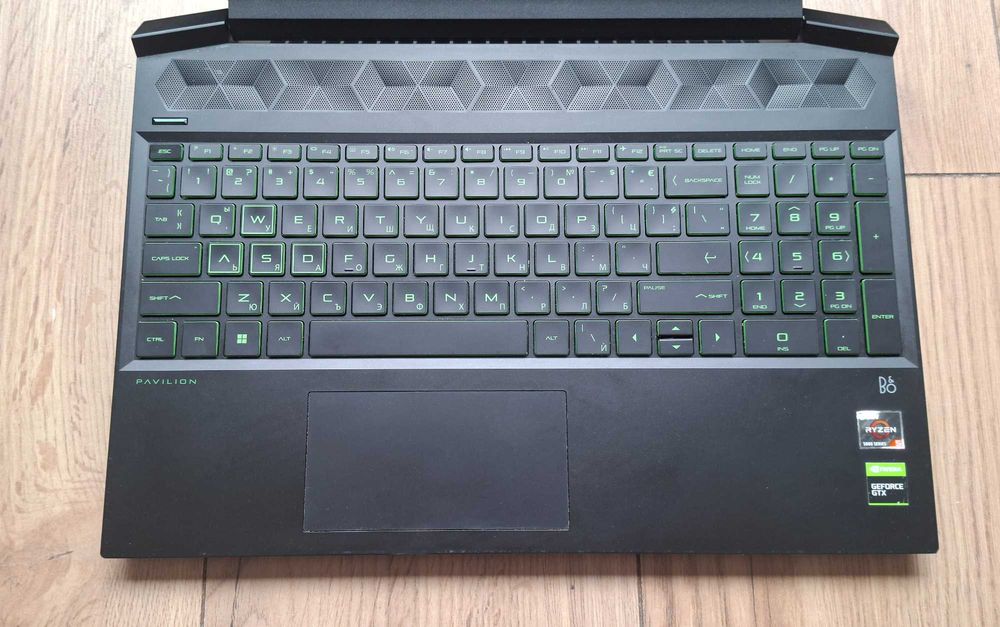 15.6' HP Gaming Ryzen 5 5600H/RTX 1650 4GB GDDR6/16GB/512GB SSD