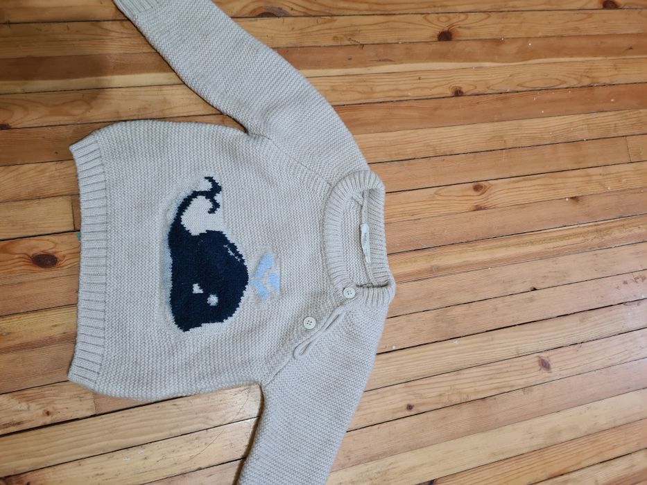 Тёплый джемпер детский