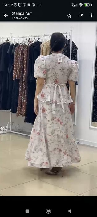 Платье красивое лёгкое