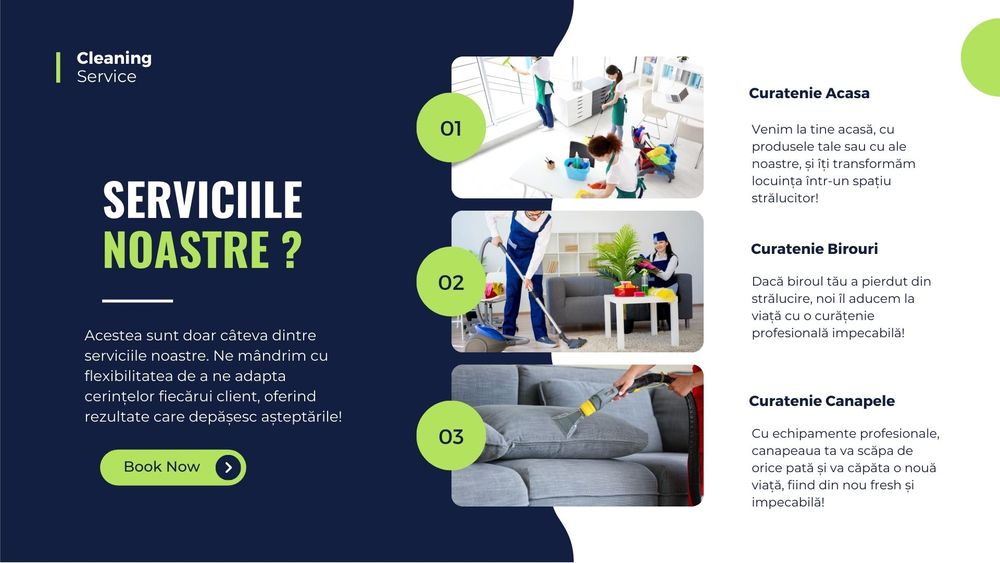 Curățenie Fără Griji, Direct la Tine Acasă