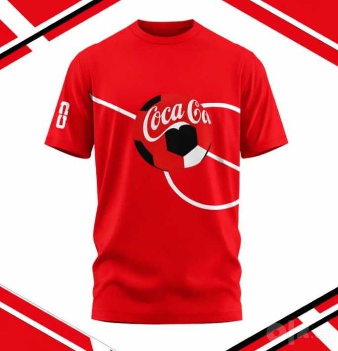 Coca cola Футболка красная, размер L
