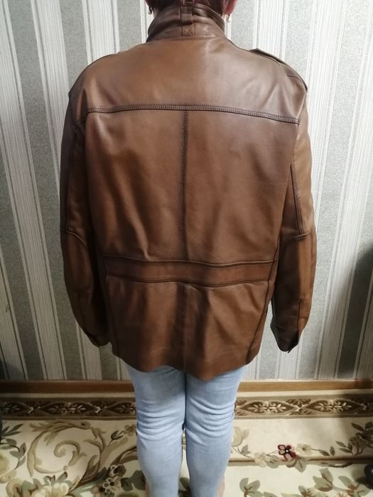 Кожанная куртка.