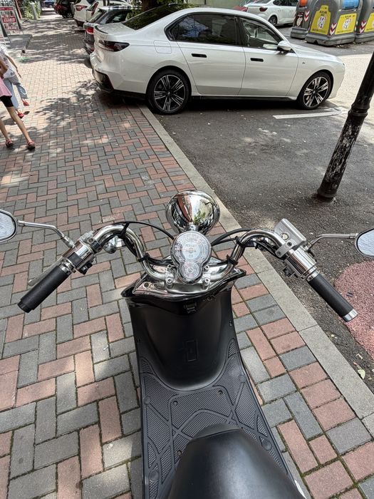 Scuter SYM Allo 2020 49cc Benzina Euro 4 Negru 18125 km Stare Perfecta Fara Defecte