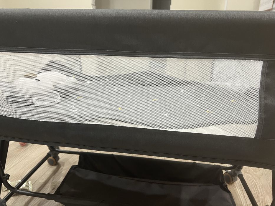 Детская приставная кроватка