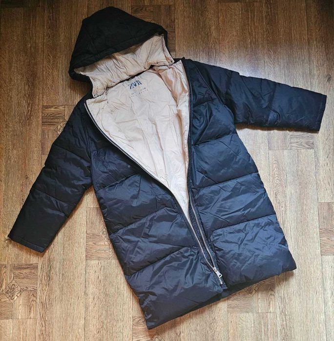 Тёплое пальто на девочку на 10 лет. Фирма Zara